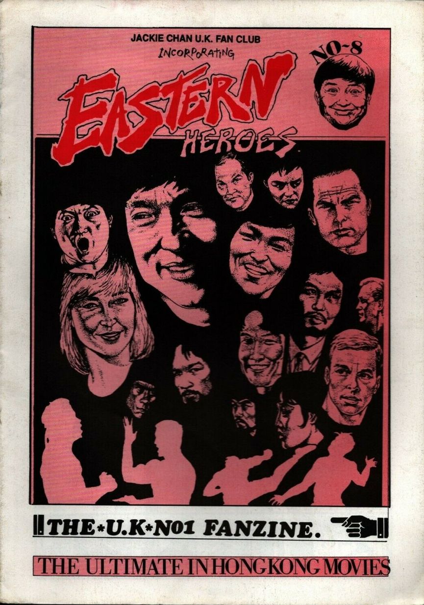 EASTERN HEROES magazine cover Issue 8  