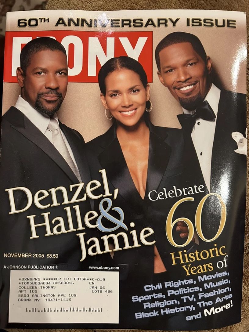 EBONY magazine cover  November 2005