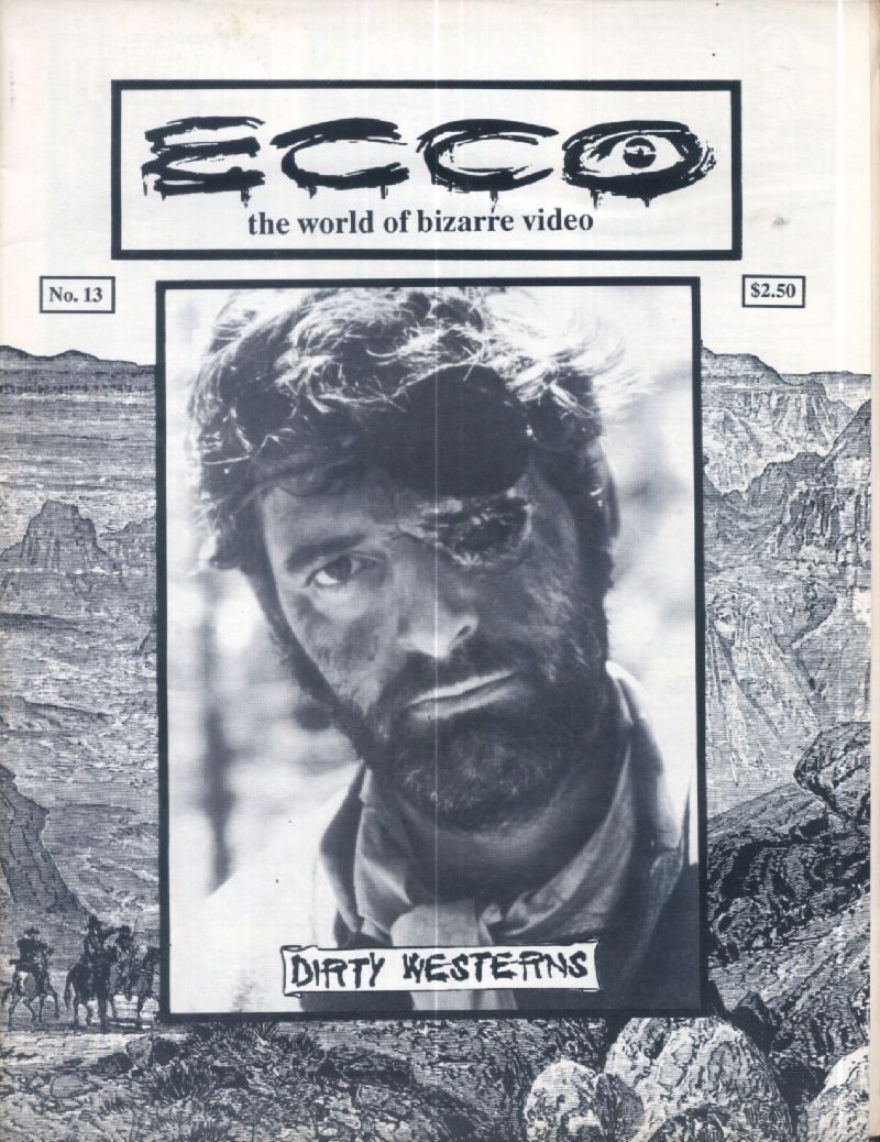 ECCO magazine cover Issue 13  1990