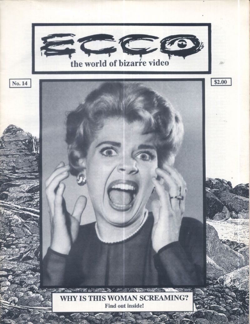 ECCO magazine cover Issue 14  1990