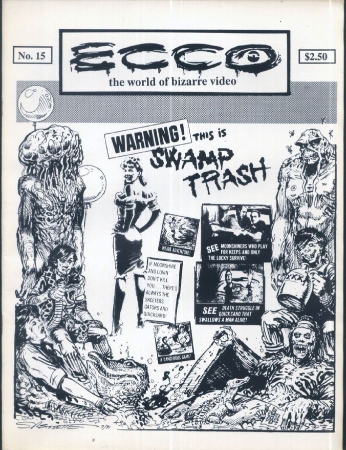 ECCO magazine cover Issue 15  1991