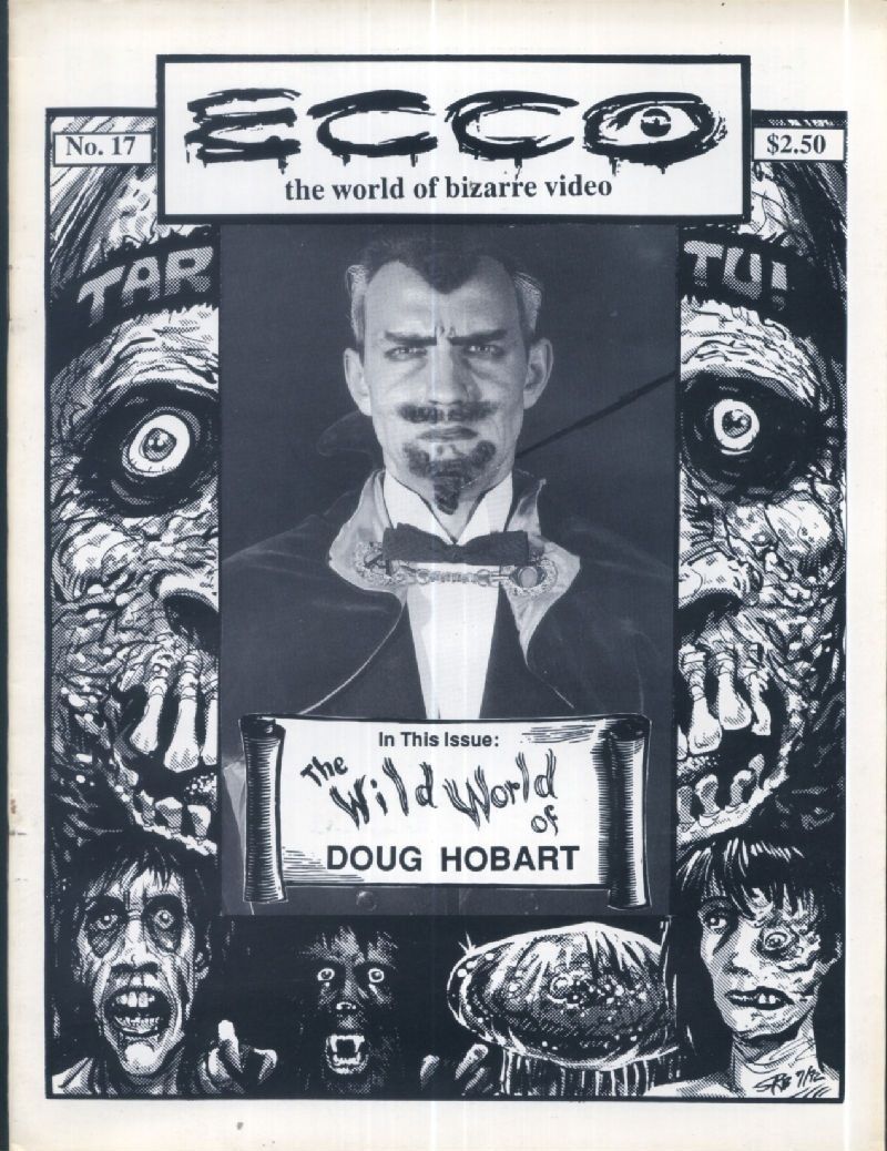 ECCO magazine cover Issue 17  1992