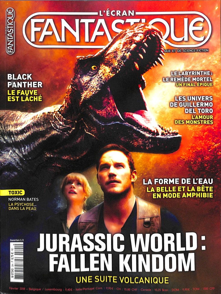 ECRAN FANTASTIQUE | L magazine cover Issue 394  February 2018