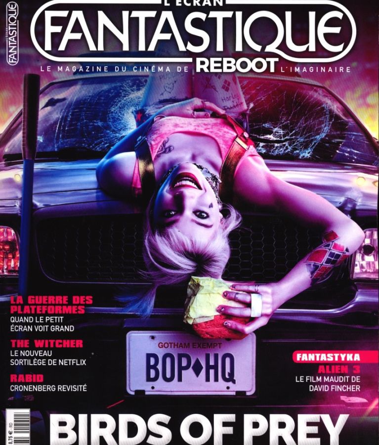 ECRAN FANTASTIQUE | L magazine side cover Issue 1  January 2020