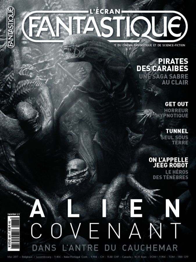 ECRAN FANTASTIQUE | L magazine side cover Issue 386 May 2017