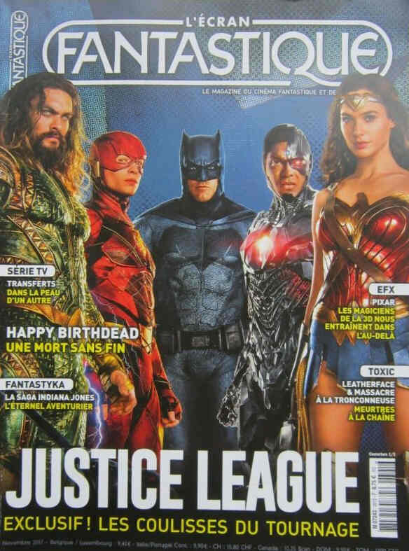 ECRAN FANTASTIQUE | L magazine cover Issue 391  November 2017