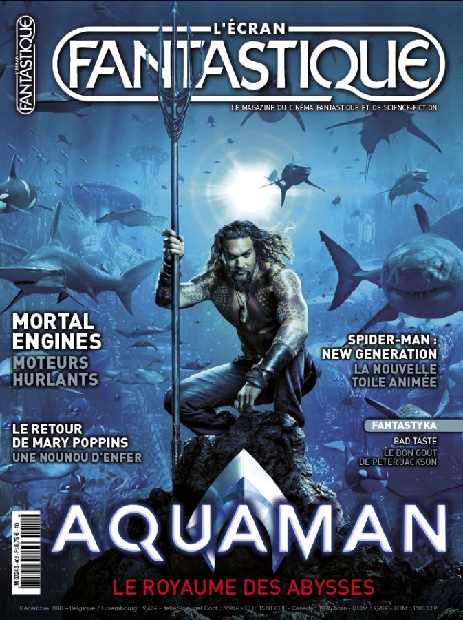 ECRAN FANTASTIQUE | L magazine cover Issue 403  December 2018