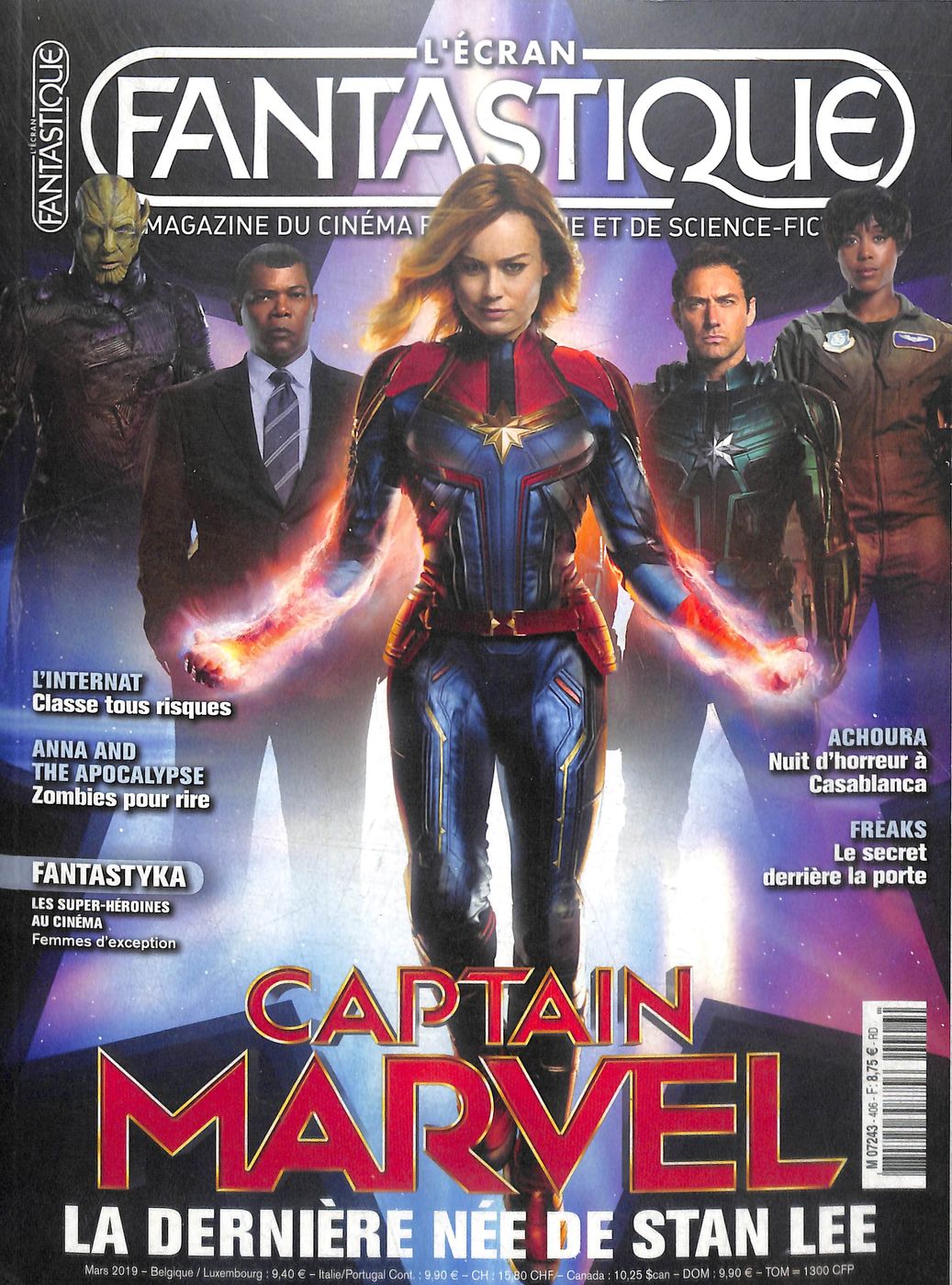 ECRAN FANTASTIQUE | L magazine cover Issue 406  March 2019