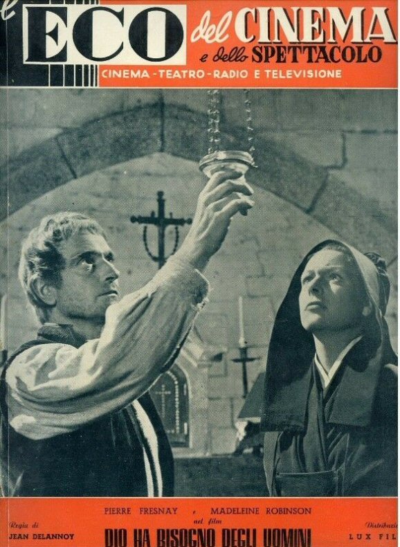 ECO DEL CINEMA E DELLO SPETTACOLO magazine cover Issue 2  February 1951