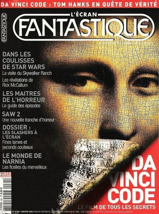 ECRAN FANTASTIQUE | L magazine cover Issue 261 January 2006