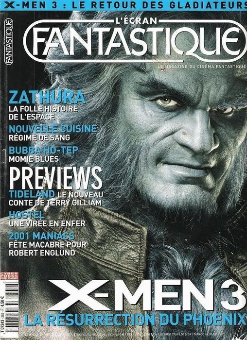 ECRAN FANTASTIQUE | L magazine cover Issue 262 February 2006