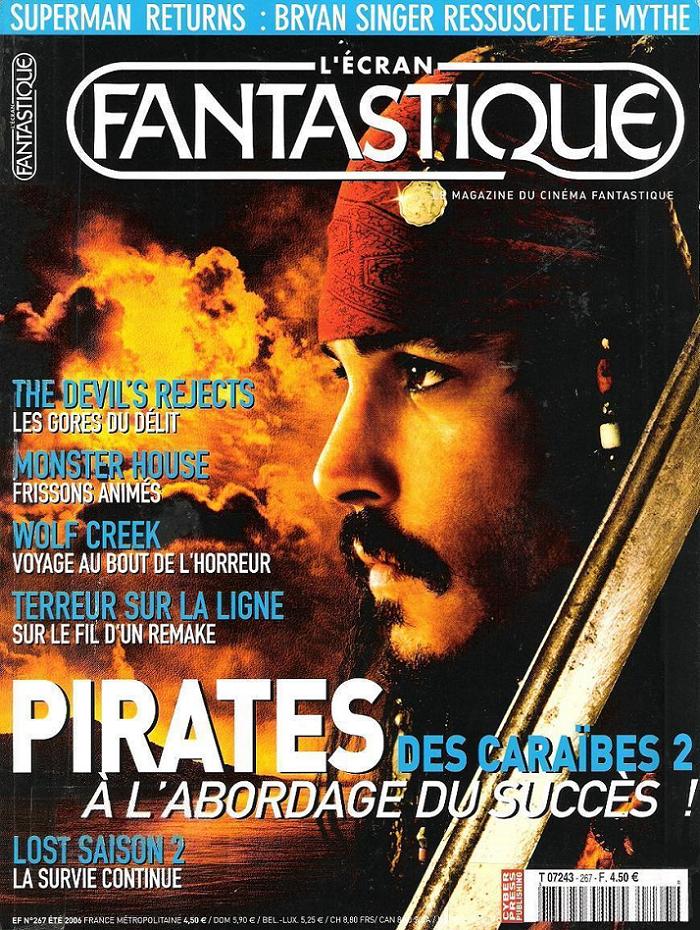 ECRAN FANTASTIQUE | L magazine cover Issue 267 July/August 2006