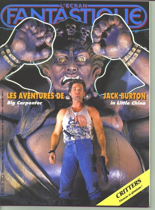 ECRAN FANTASTIQUE | L magazine cover Issue 72 September 1986