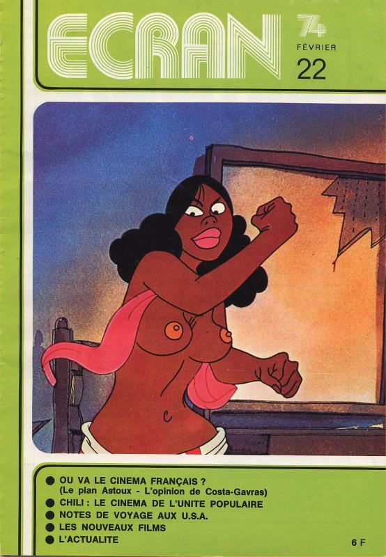 ECRAN magazine cover Issue 22 February 1974