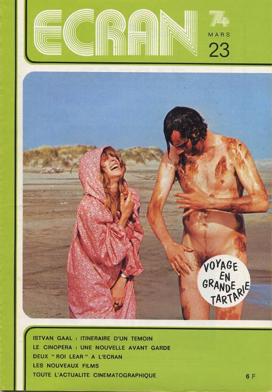 ECRAN magazine cover Issue 23 March 1974