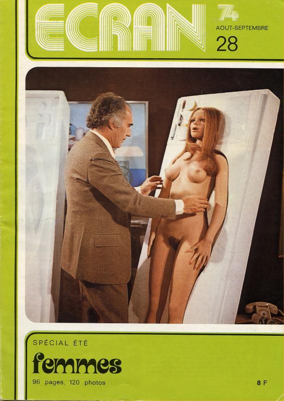 ECRAN magazine cover Issue 28 August/September 1974