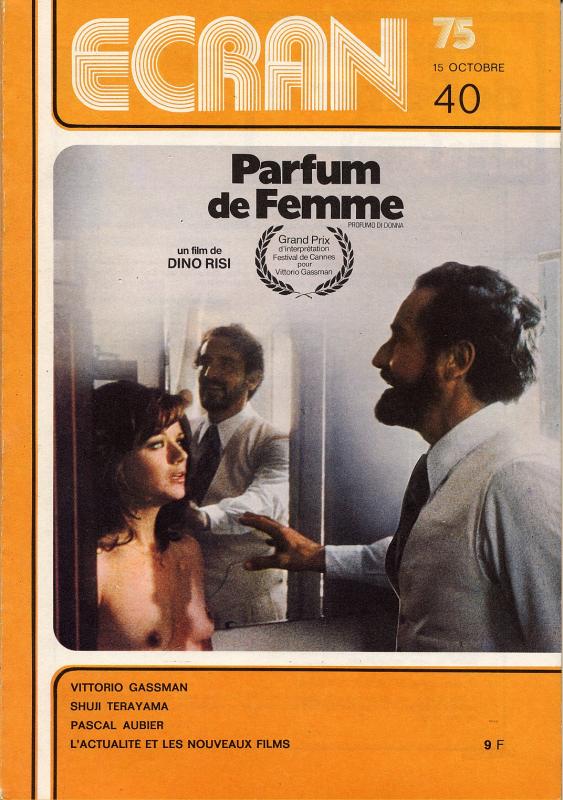 ECRAN magazine cover Issue 40 October 1975