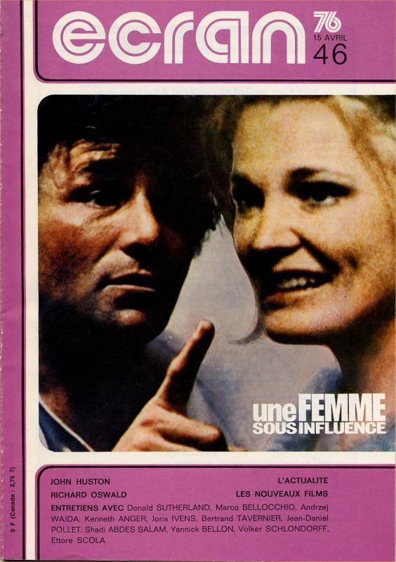 ECRAN magazine cover Issue 46 April 1976
