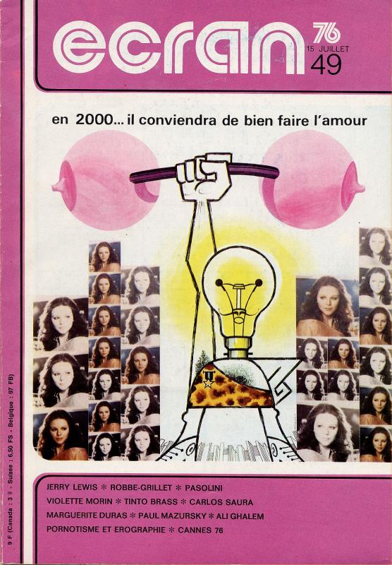 ECRAN magazine cover Issue 49 July 1976