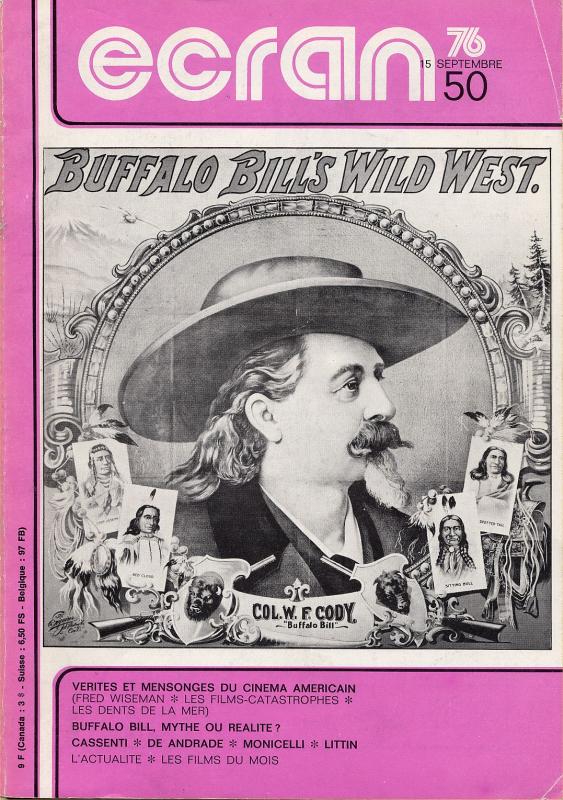 ECRAN magazine cover Issue 50 August/September 1976