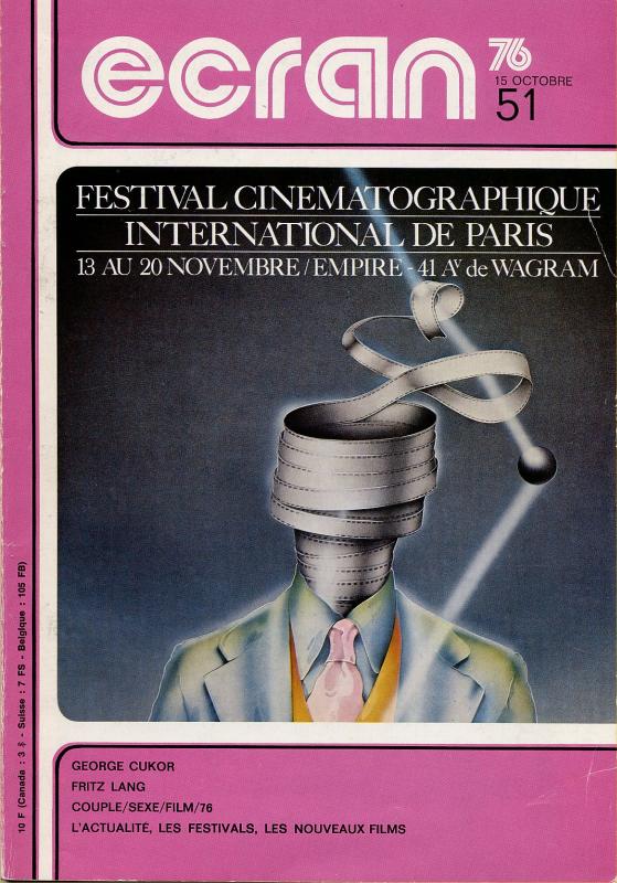 ECRAN magazine cover Issue 51 October 1976
