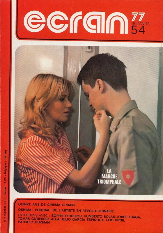 ECRAN magazine cover Issue 54 January 1977