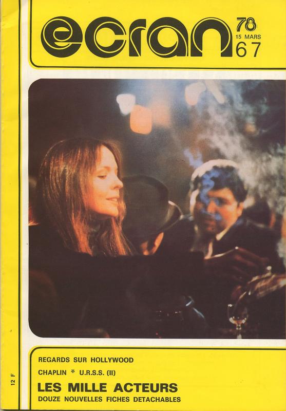 ECRAN magazine cover Issue 67 March 1978