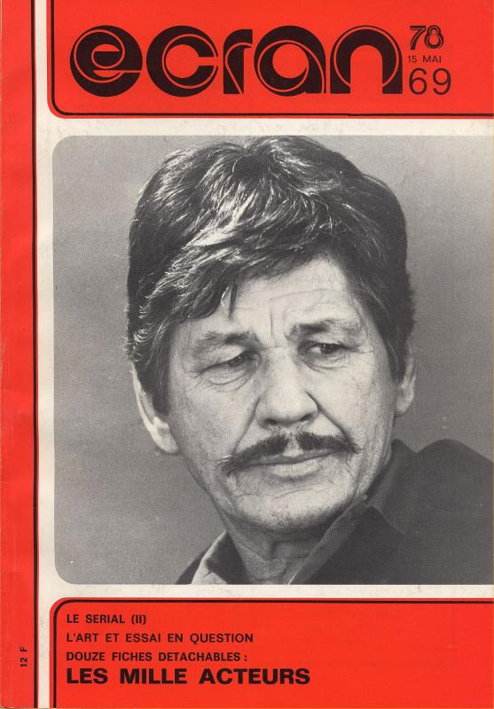 ECRAN magazine cover Issue 69 May 1978