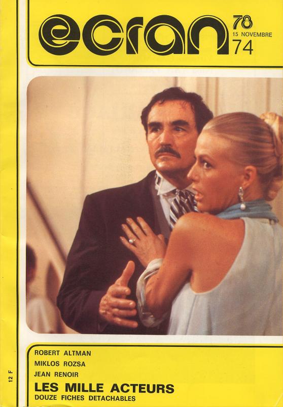 ECRAN magazine cover Issue 74 November 1978