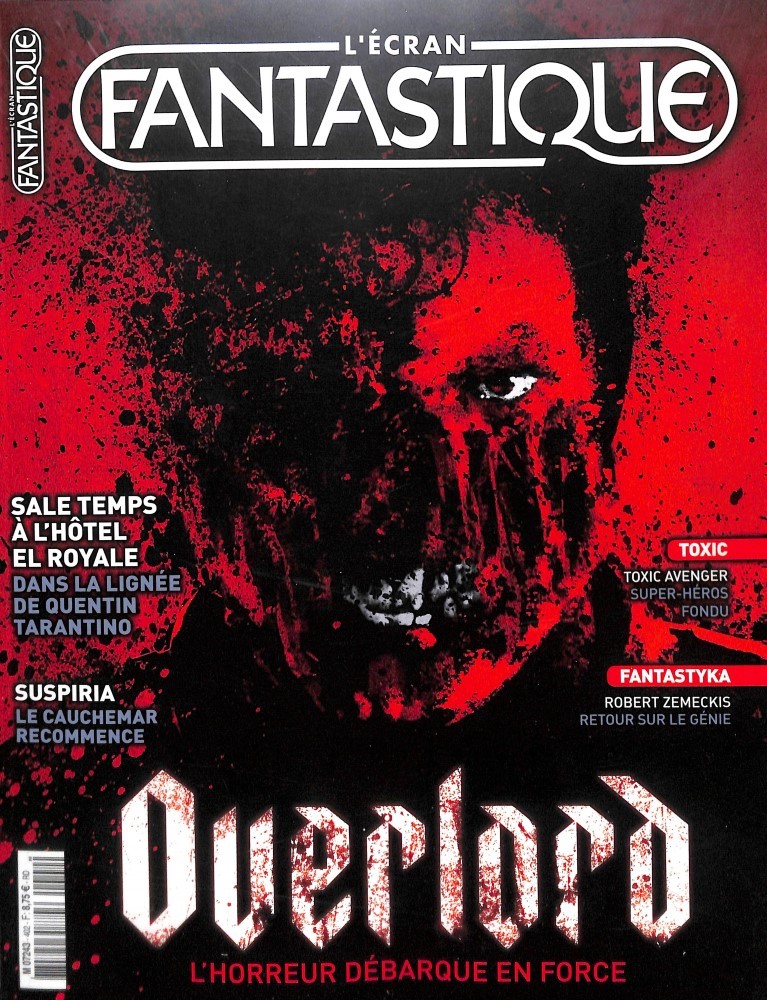 ECRAN FANTASTIQUE | L magazine cover Issue 402  November 2018