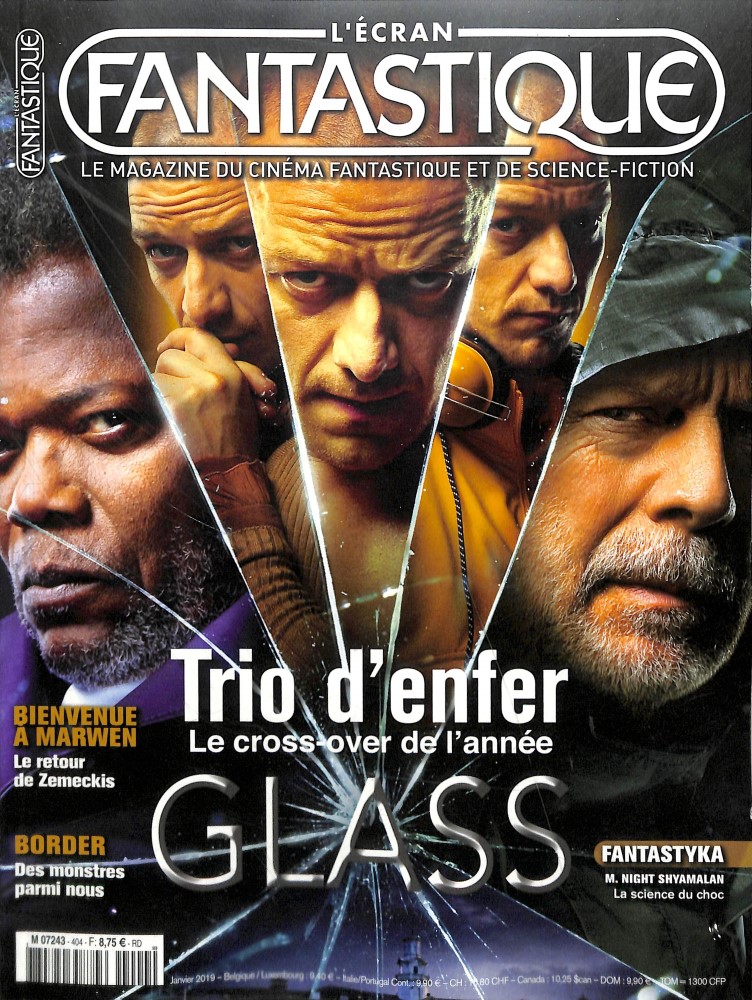 ECRAN FANTASTIQUE | L magazine cover Issue 404  January 2019