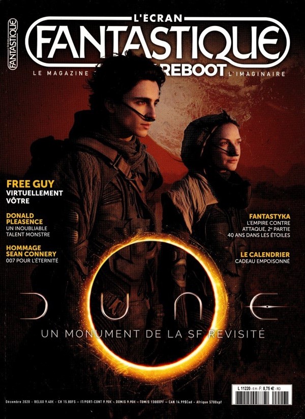 ECRAN FANTASTIQUE | L magazine cover Issue 6  December 2020