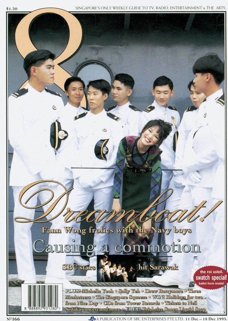 8 DAYS magazine side cover Issue 166 11 December 1993