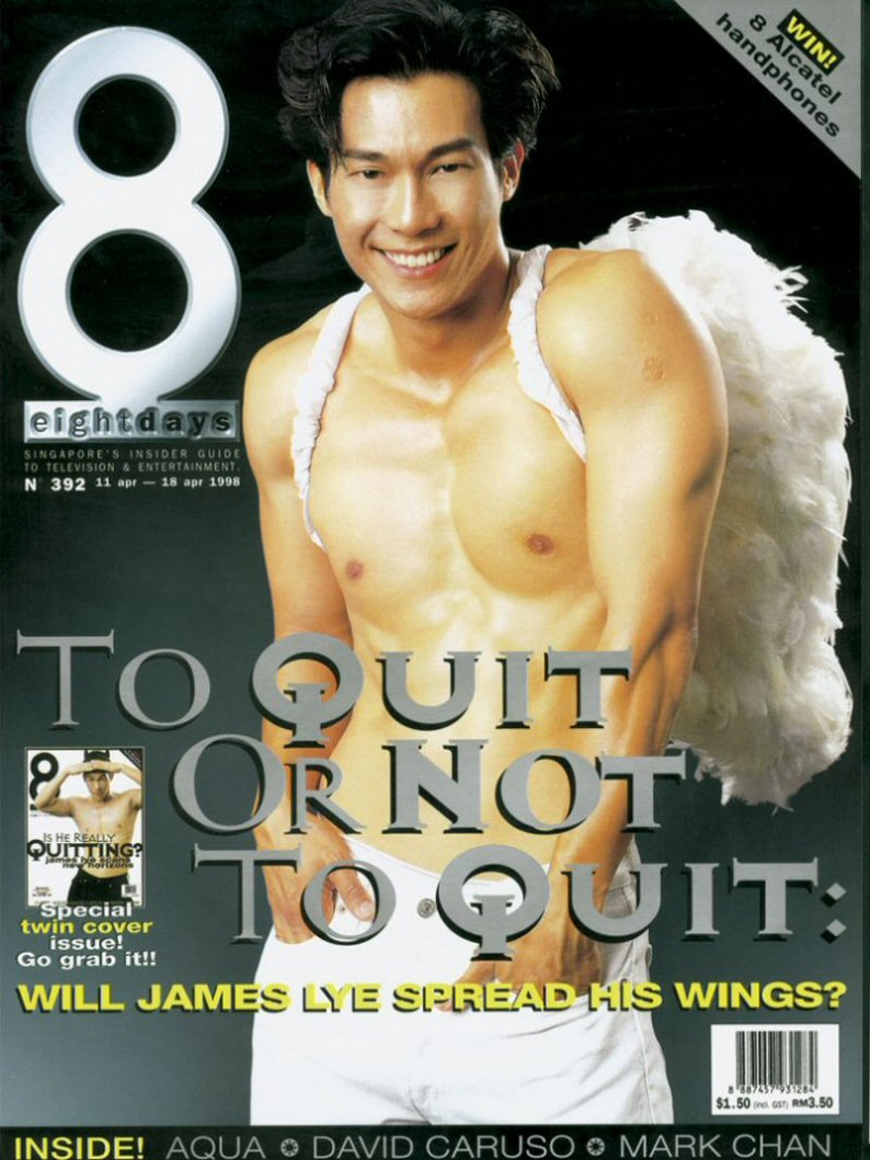 8 DAYS magazine side cover Issue 392 11 April 1998
