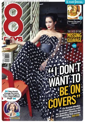 8 DAYS magazine side cover 15 January 2015