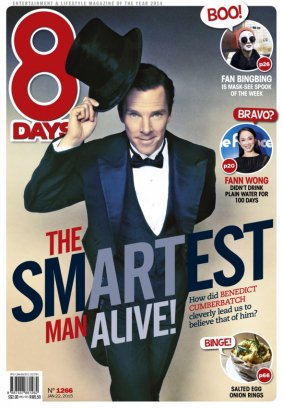8 DAYS magazine side cover 22 January 2015