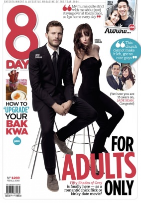 8 DAYS magazine side cover 12 February 2015