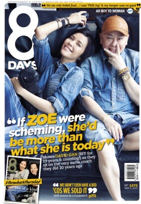 8 DAYS magazine side cover 5 March 2015