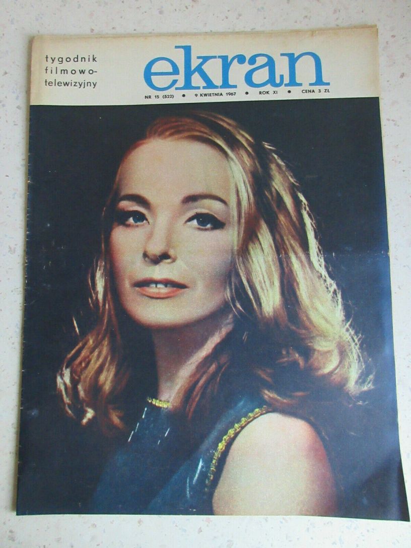EKRAN (Po) magazine side cover Issue 522 9 April 1967