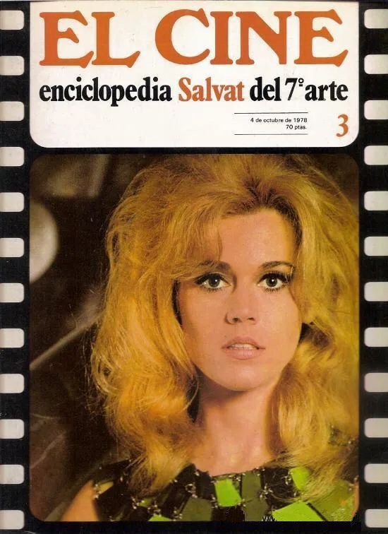 CINE | EL (Enciclopedia Salvat Del 7 Arte) magazine side cover Issue 3 4 October 1978