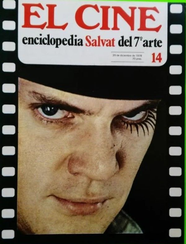 CINE | EL (Enciclopedia Salvat Del 7 Arte) magazine side cover Issue 14 20 December 1978