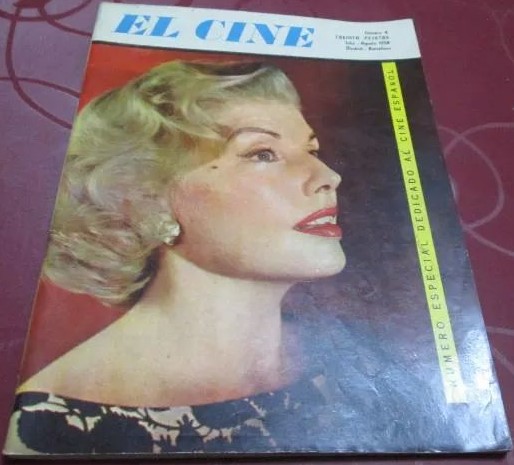 CINE | EL (50s) magazine side cover Issue 4  July 1958