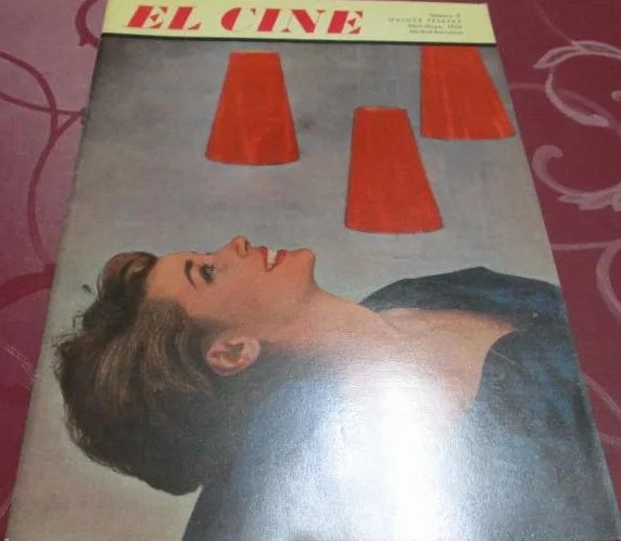 CINE | EL (50s) magazine side cover Issue 9  April 1959