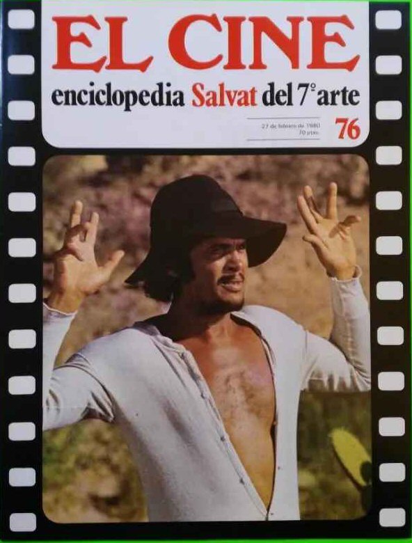 CINE | EL (Enciclopedia Salvat Del 7 Arte) magazine side cover Issue 76 27 February 1980