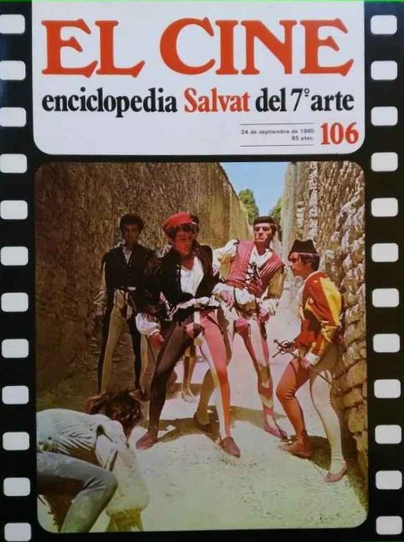 CINE | EL (Enciclopedia Salvat Del 7 Arte) magazine side cover Issue 106   1980