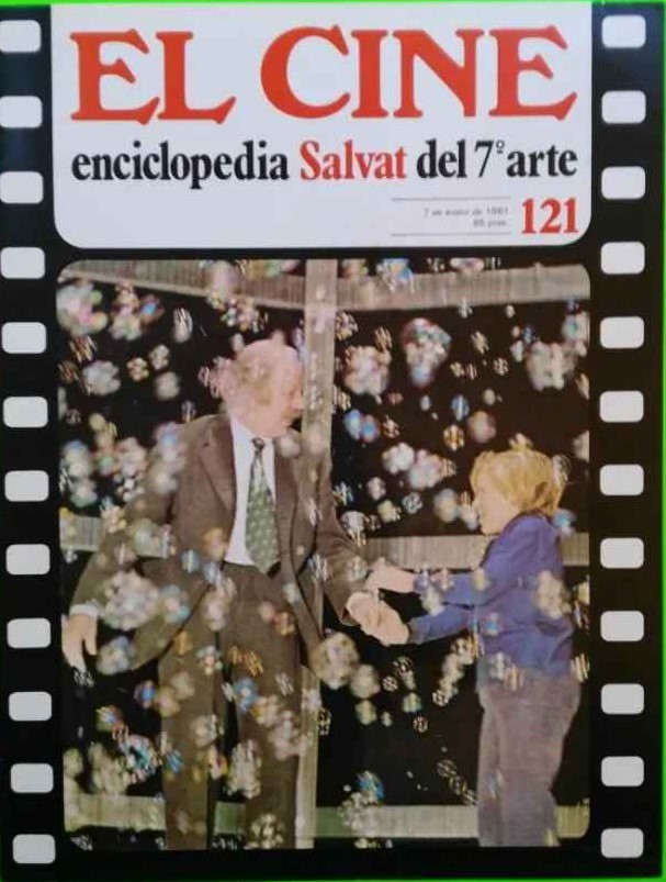 CINE | EL (Enciclopedia Salvat Del 7 Arte) magazine side cover Issue 121 7 January 1981