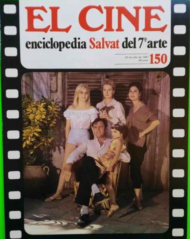 CINE | EL (Enciclopedia Salvat Del 7 Arte) magazine side cover Issue 150 29 July 1981