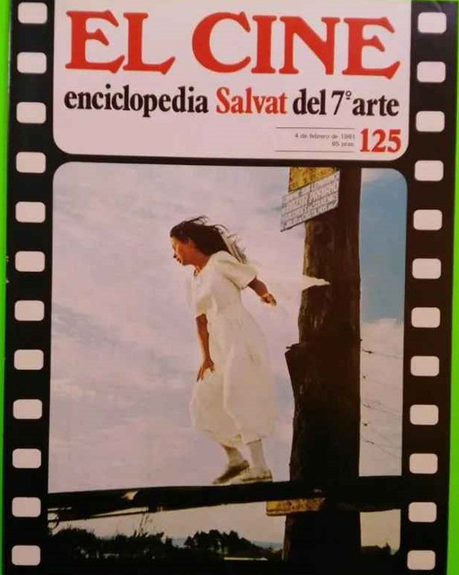 CINE | EL (Enciclopedia Salvat Del 7 Arte) magazine side cover Issue 125   1981