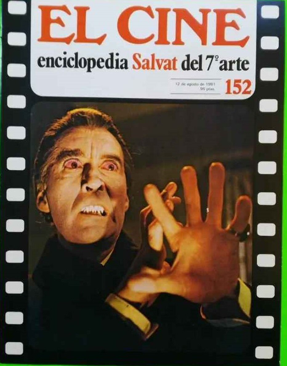 CINE | EL (Enciclopedia Salvat Del 7 Arte) magazine cover Issue 152   1981