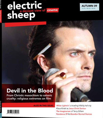 ELECTRIC SHEEP magazine cover Issue 6 September/October/November 2009